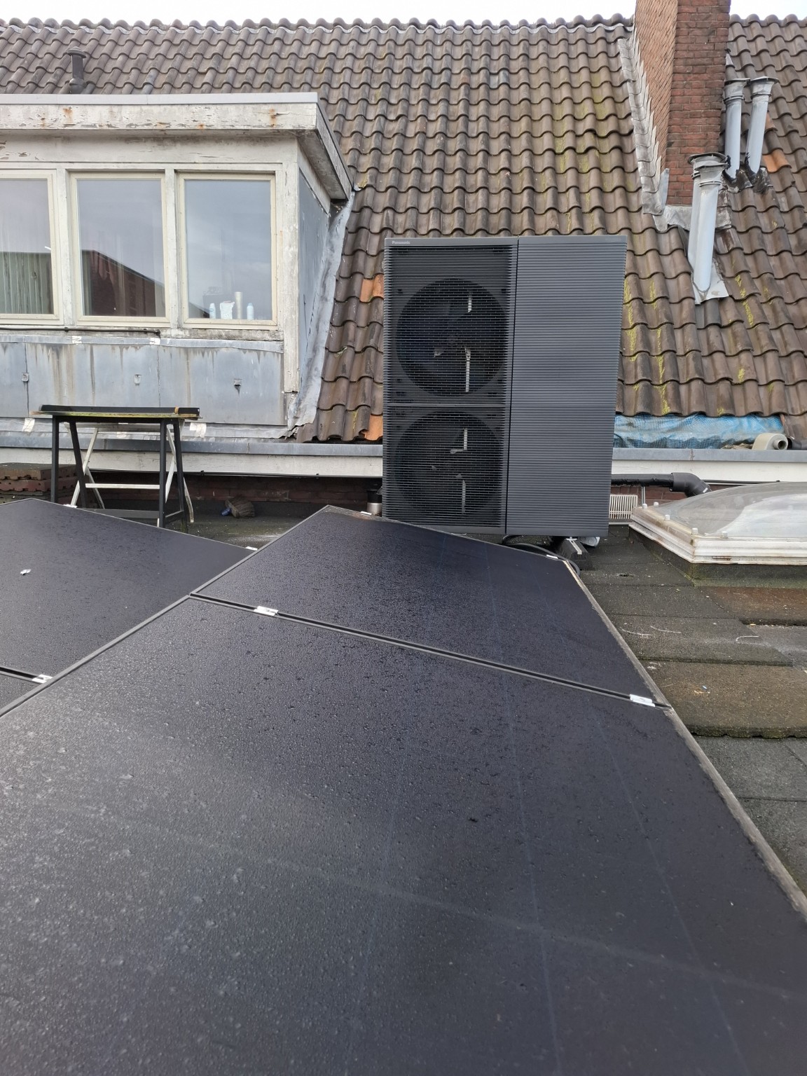 Panasonic R290 warmtepomp geplaatst door HydroFix